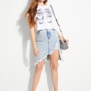 Guess Asymmetrical Skirt Small Evelyn